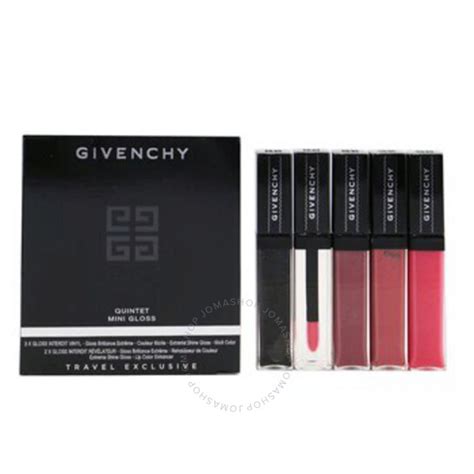 Givenchy Ladies Gloss Interdit Quintet Mini Gloss Set Gift